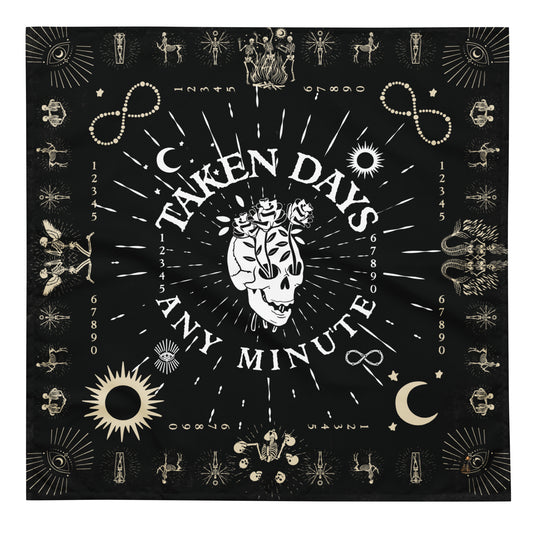 Any Minute Bandana Black