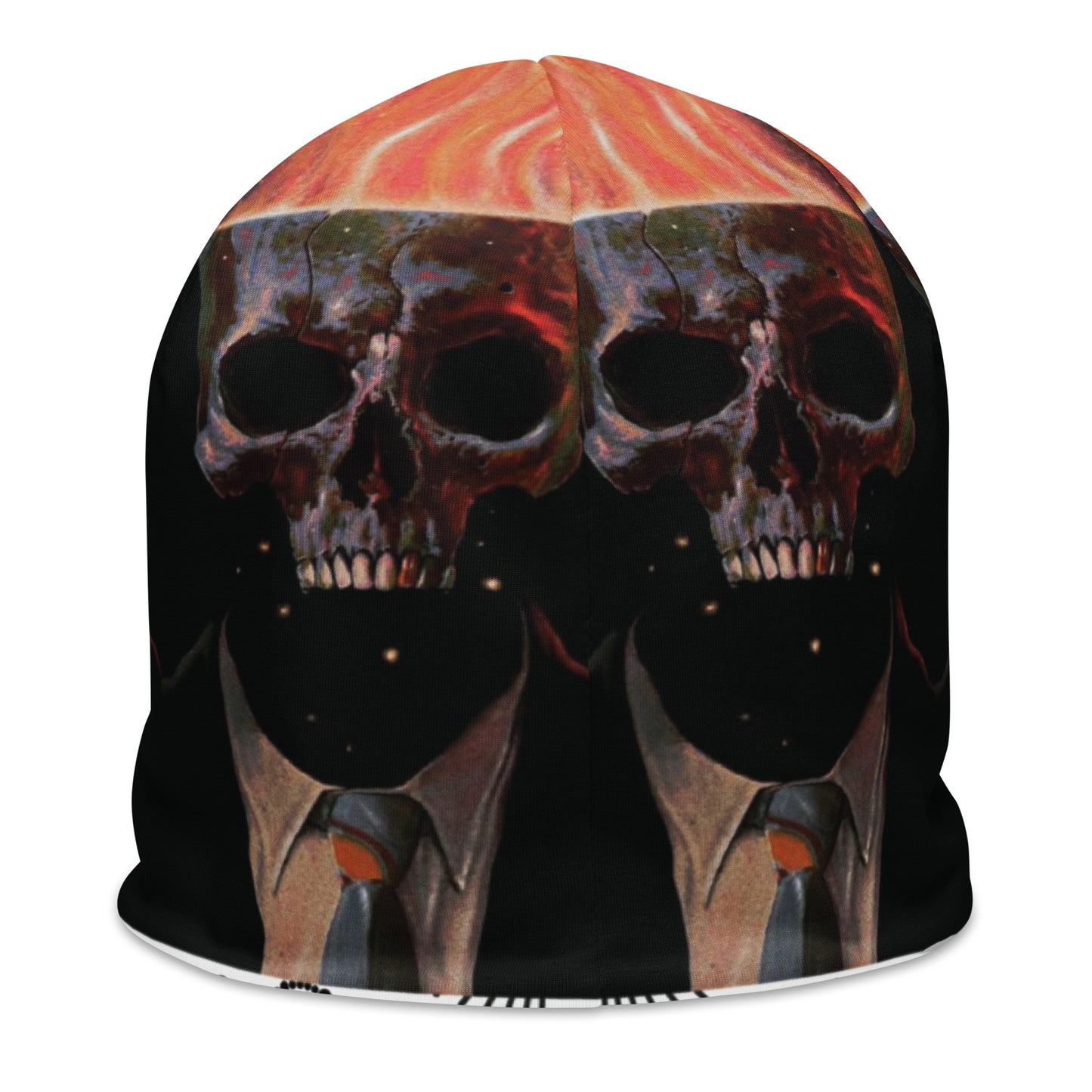 Skull Flames Beanie