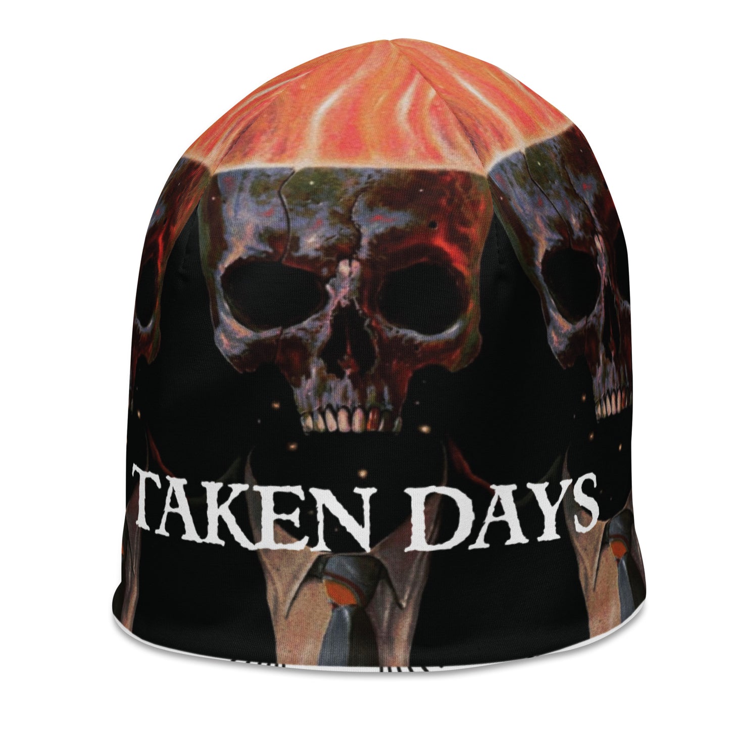 Skull Flames Beanie