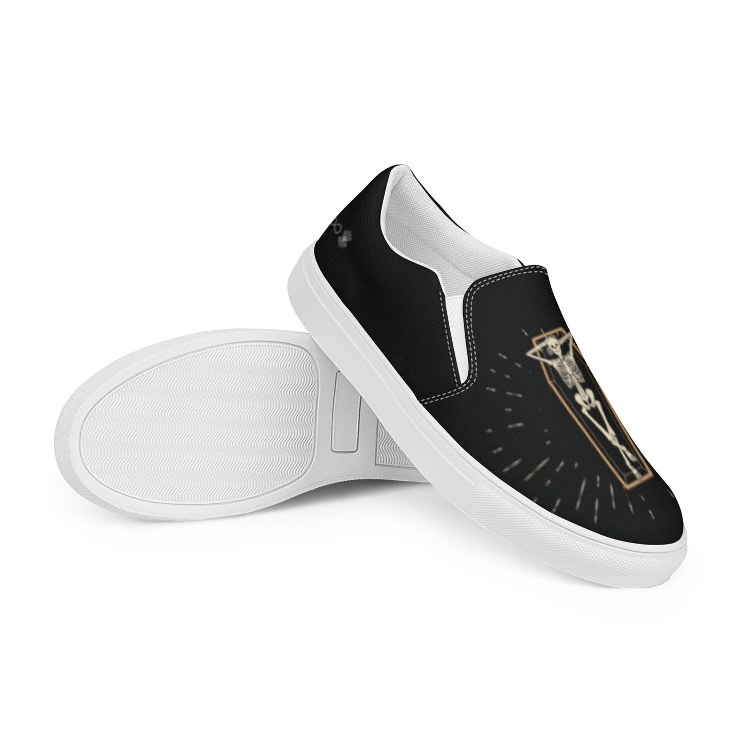 Coffin Slip-on Canvas Shoes