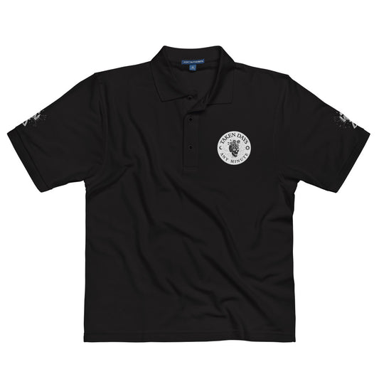 Any Minute Embroidered Premium Polo