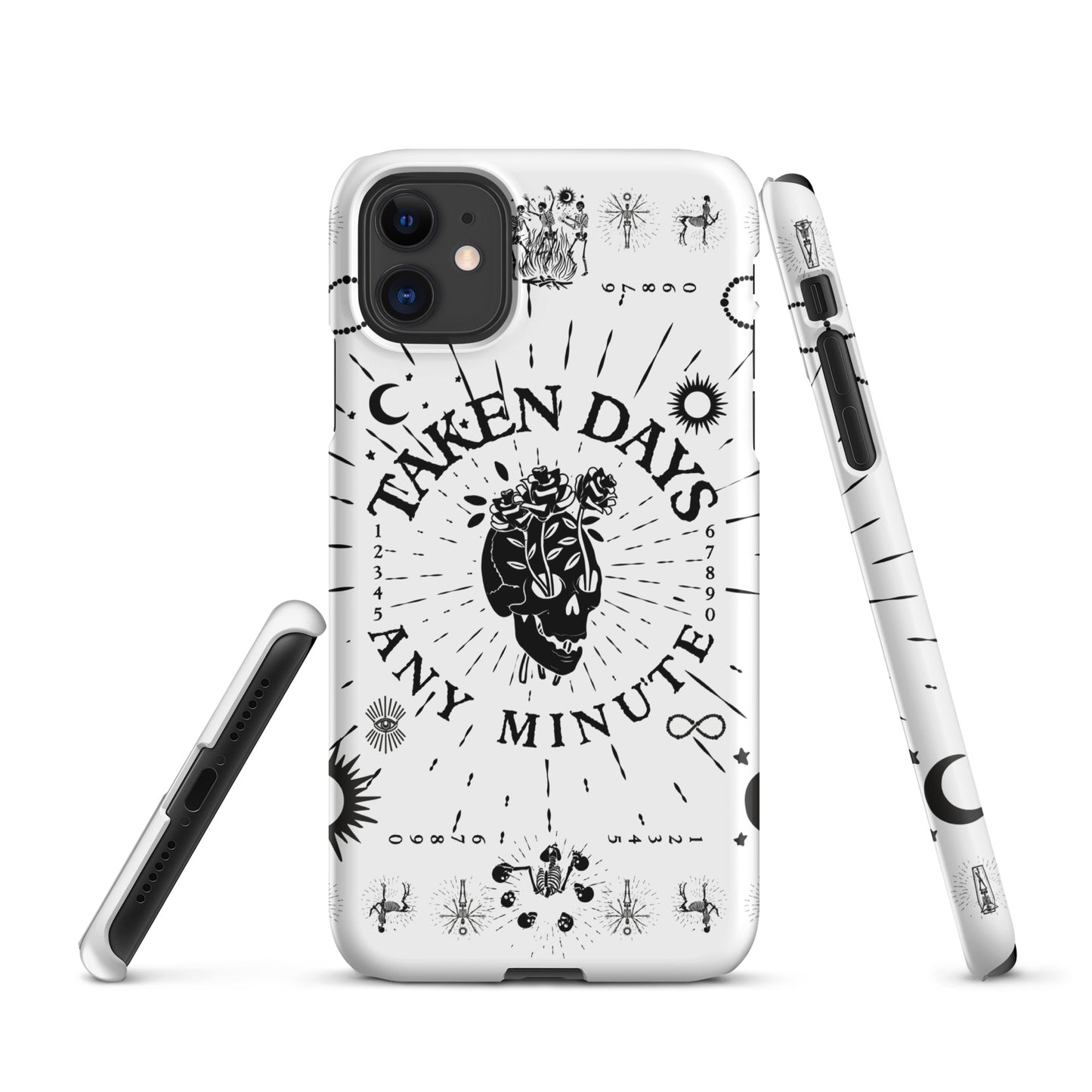 Any Minute Bandana Print Snap Case for iPhone® White