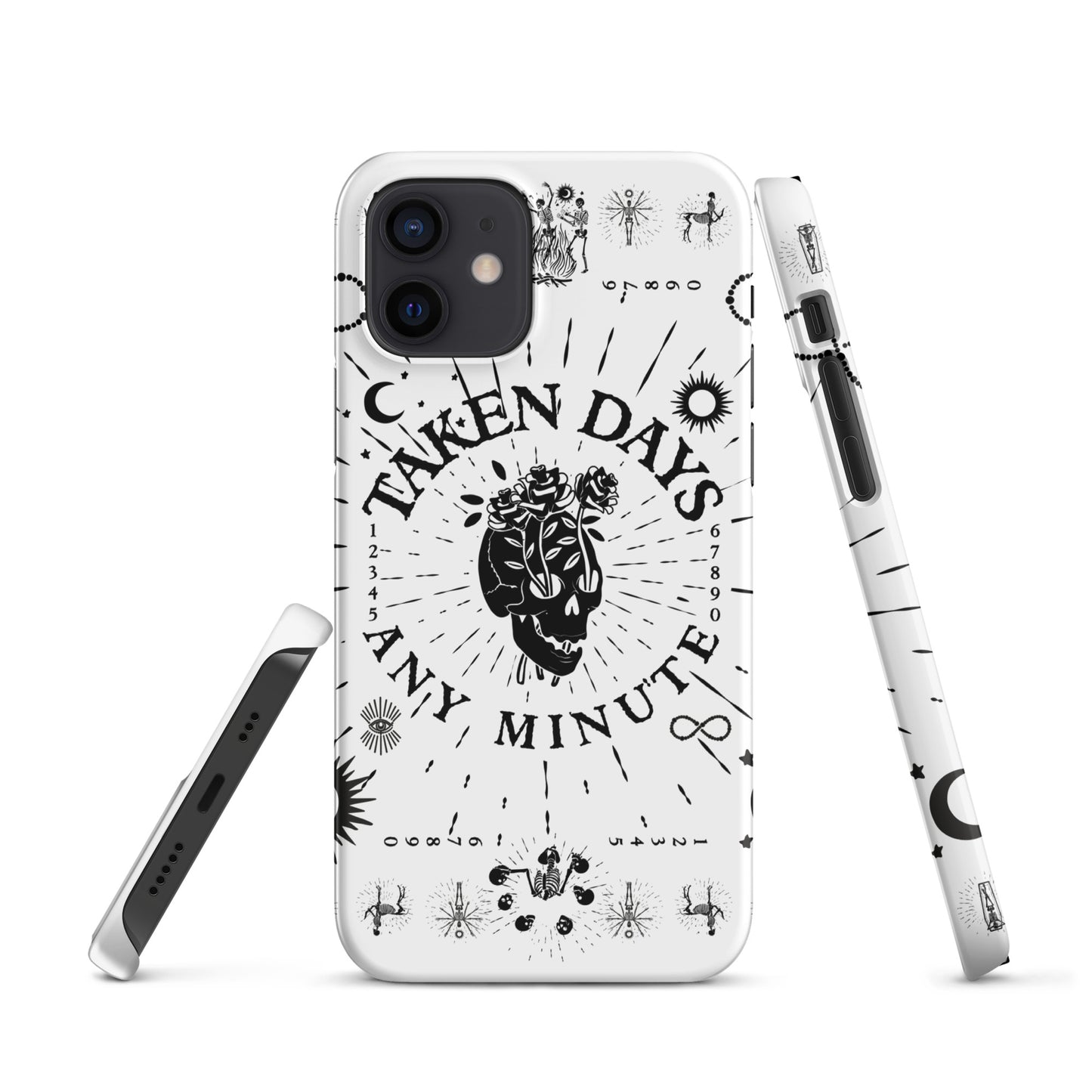 Any Minute Bandana Print Snap Case for iPhone® White