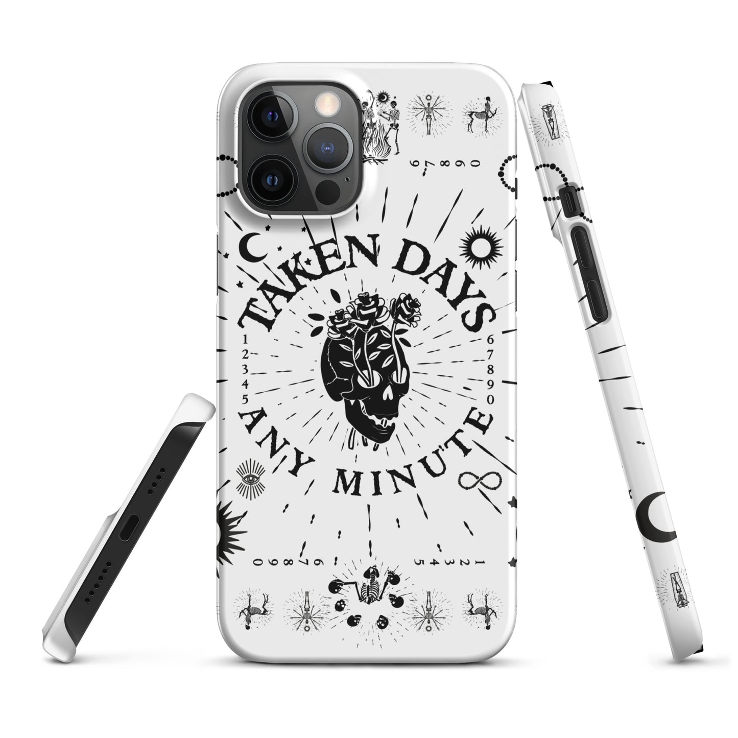 Any Minute Bandana Print Snap Case for iPhone® White