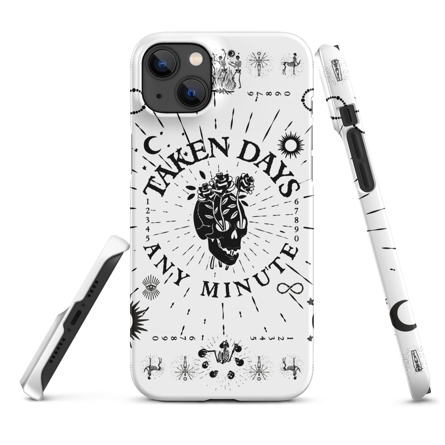 Any Minute Bandana Print Snap Case for iPhone® White