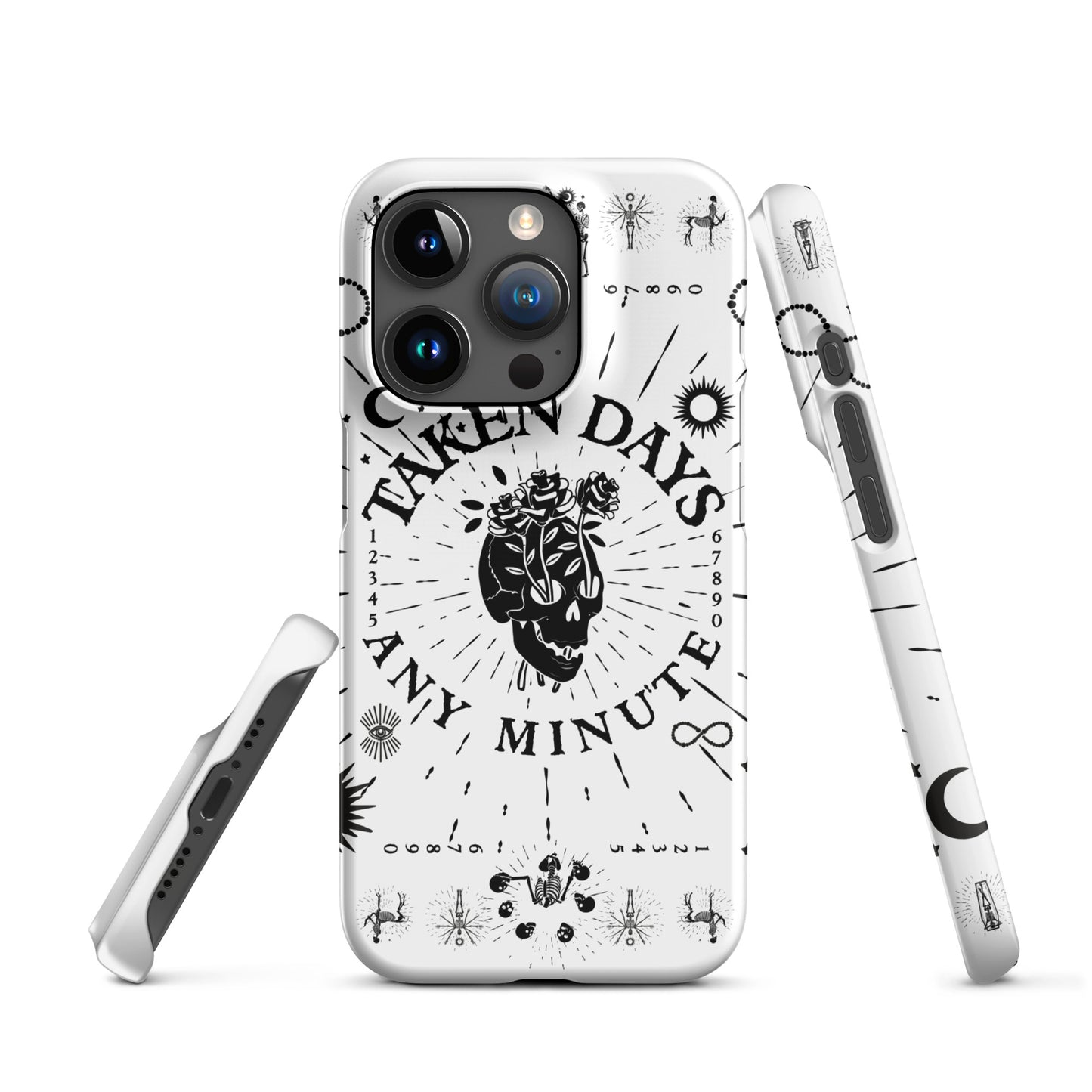 Any Minute Bandana Print Snap Case for iPhone® White