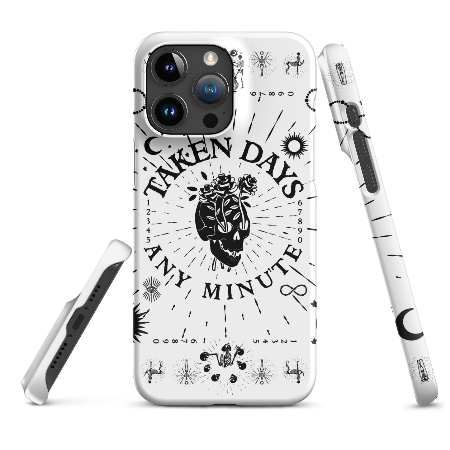 Any Minute Bandana Print Snap Case for iPhone® White