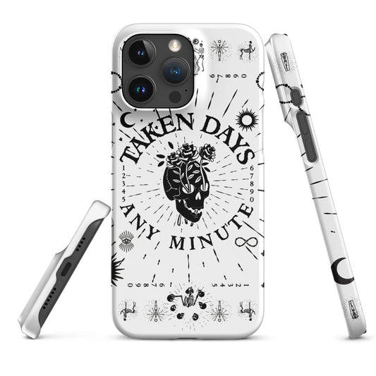 Any Minute Bandana Print Snap Case for iPhone® White