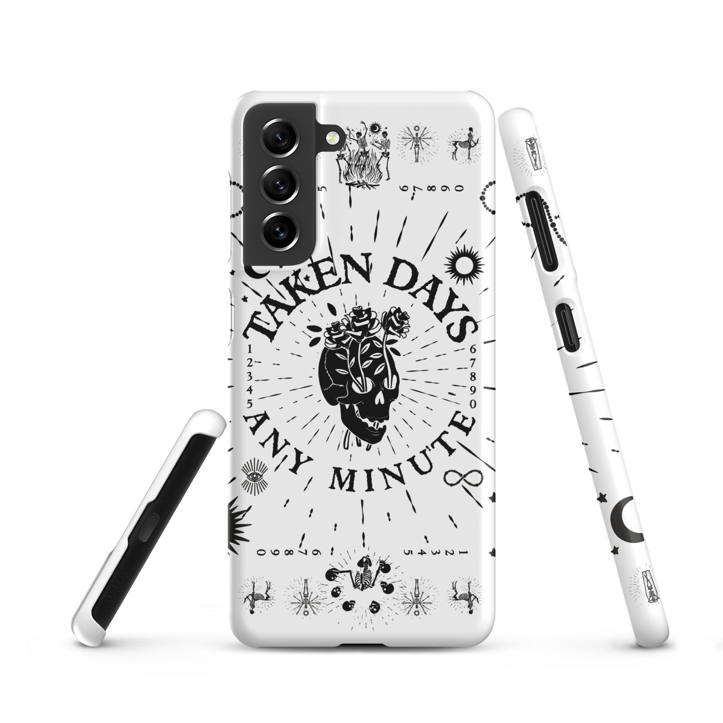 Any Minute Bandana Print Snap Case for Samsung® White