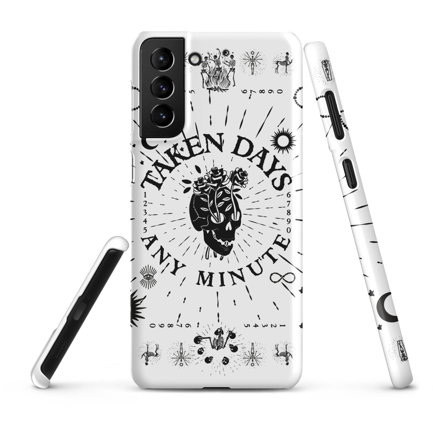 Any Minute Bandana Print Snap Case for Samsung® White