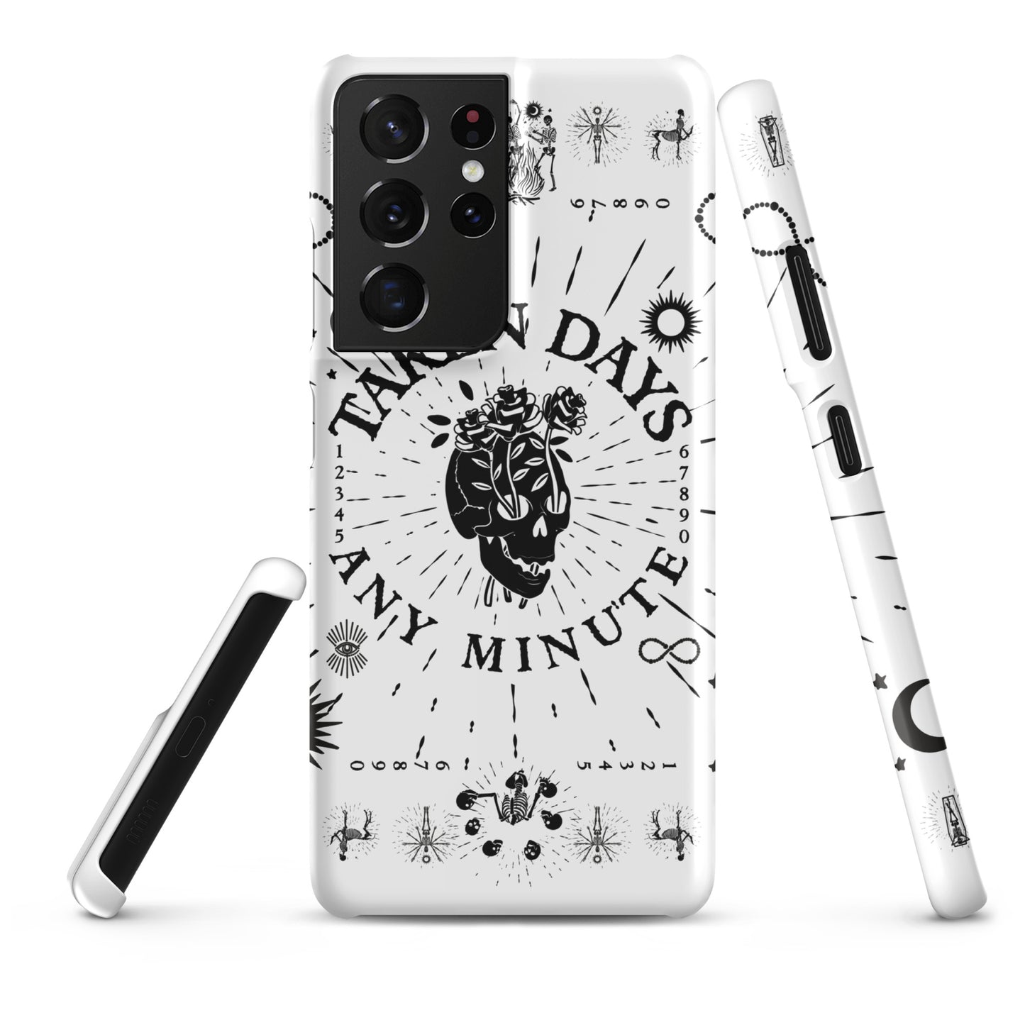 Any Minute Bandana Print Snap Case for Samsung® White