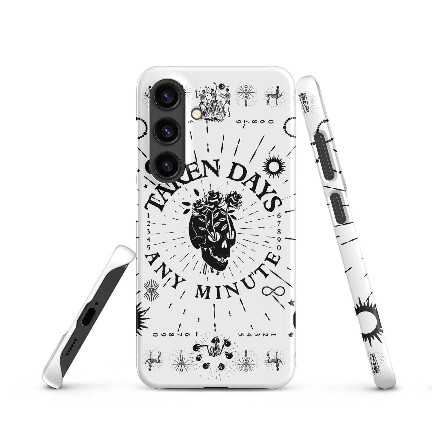 Any Minute Bandana Print Snap Case for Samsung® White