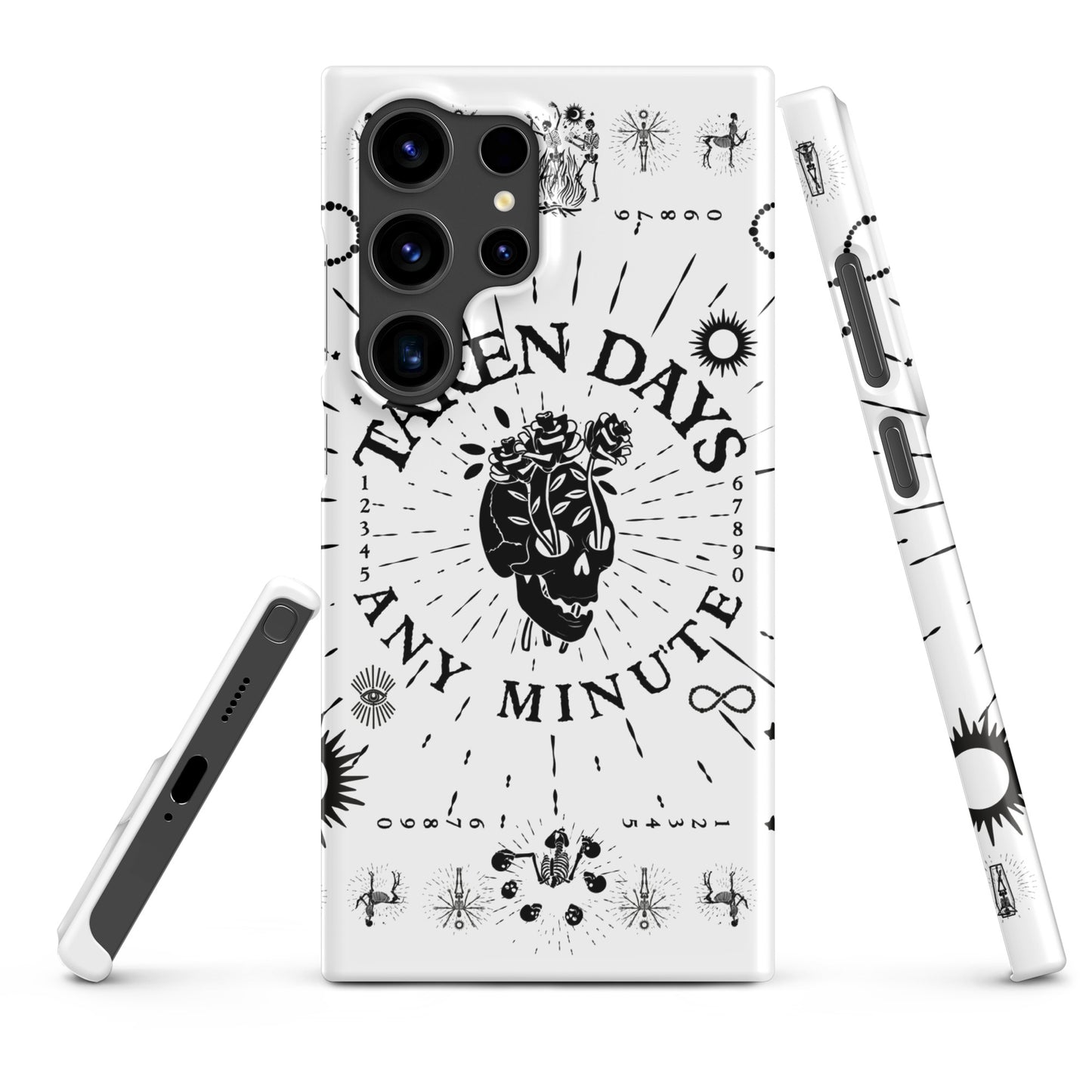 Any Minute Bandana Print Snap Case for Samsung® White