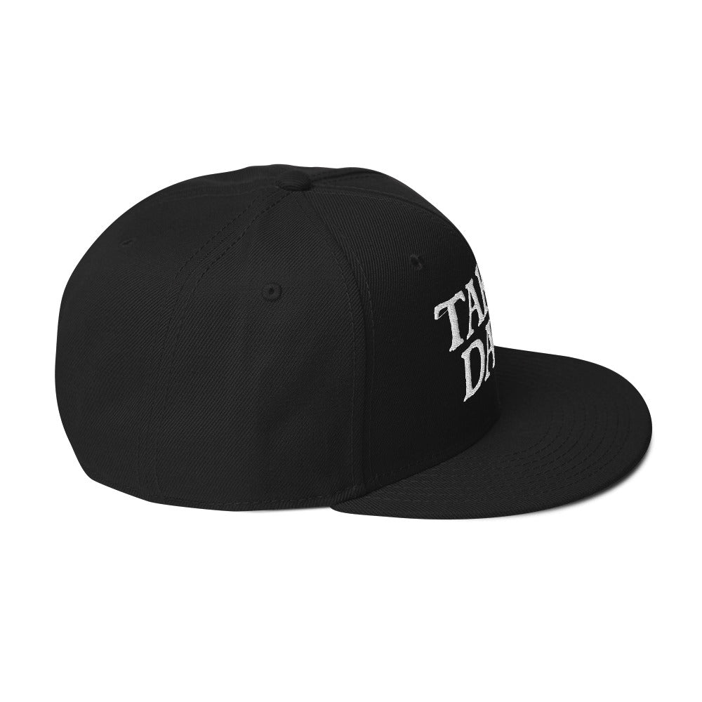 3D Embroidered Stacked Logo Snapback Hat