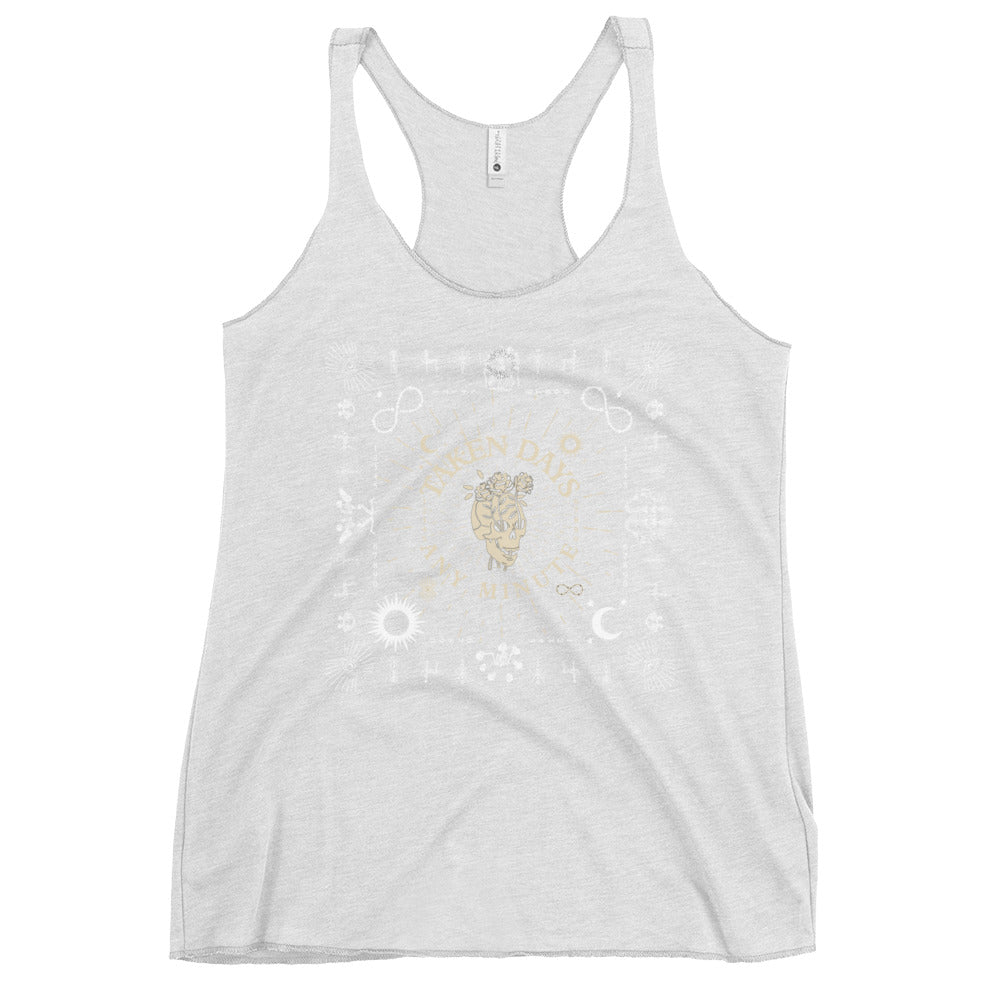 Women's Any Minute Bandana Print Racerback Tank